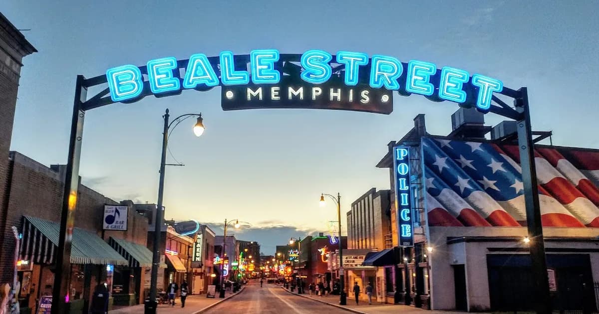 Beale Street Entertainment District - Memphis Beale Street